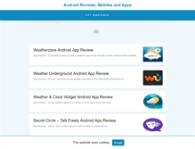 Tablet Screenshot of androidappsreview.org